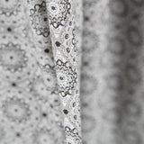 Grey Mandala Poplin - Ribes y Casals