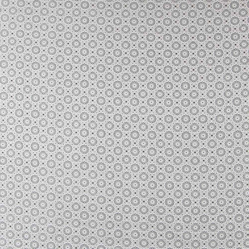 Grey Mandala Poplin - Ribes y Casals