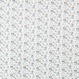 Poplin Fashion Black Blue Bouquet - Ribes y Casals