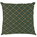 Poplin Christmas Firs Green Background - Ribes y Casals