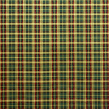 Fabric Christmas Checks Dark Green Background - Ribes y Casals