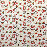 Fabric Christmas Decoration Off White - Ribes y Casals