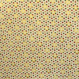 Fabric Christmas Stars Multicolor Ecru Background - Ribes y Casals