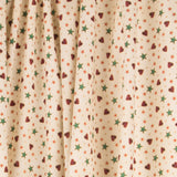 Retal Popelín Navidad Love Crudo 75x150cm - Ribes y Casals