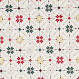 Christmas Poplin Mosaic Ecru - Ribes y Casals