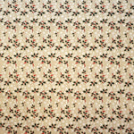 Fabric Christmas Mistletoe Beige Background - Ribes y Casals