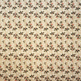 Fabric Christmas Mistletoe Beige Background - Ribes y Casals