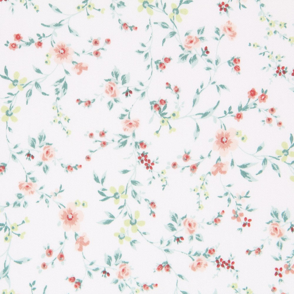Organic Poplin Green Dots - Ribes y Casals