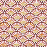 Patchwork Poplin Orange Mill - Ribes y Casals