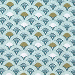 Patchwork Poplin Turquoise Mill - Ribes y Casals