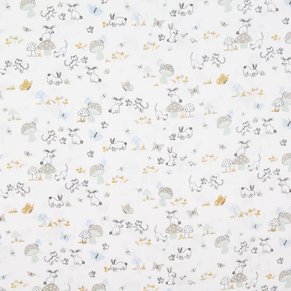 Poplin Patchwork Zanimals - Ribes y Casals