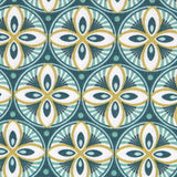 Patchwork Poplin Baroque Green - Ribes y Casals