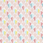 Patchwork Poplin Diamonds Pastel - Ribes y Casals