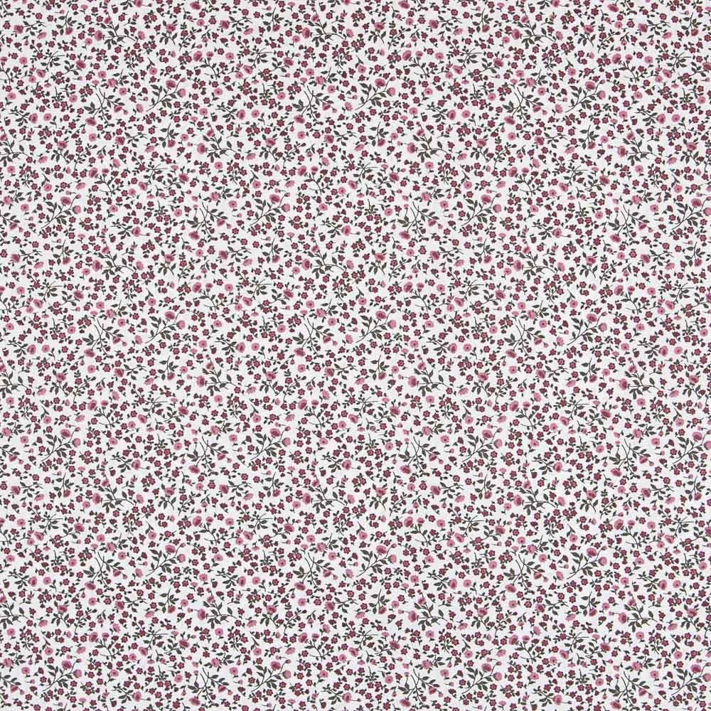 Poplin Patchwork Flowers Rose - Ribes y Casals
