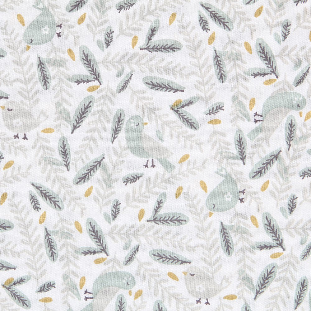 Patchwork Poplin Nature Greenish - Ribes y Casals