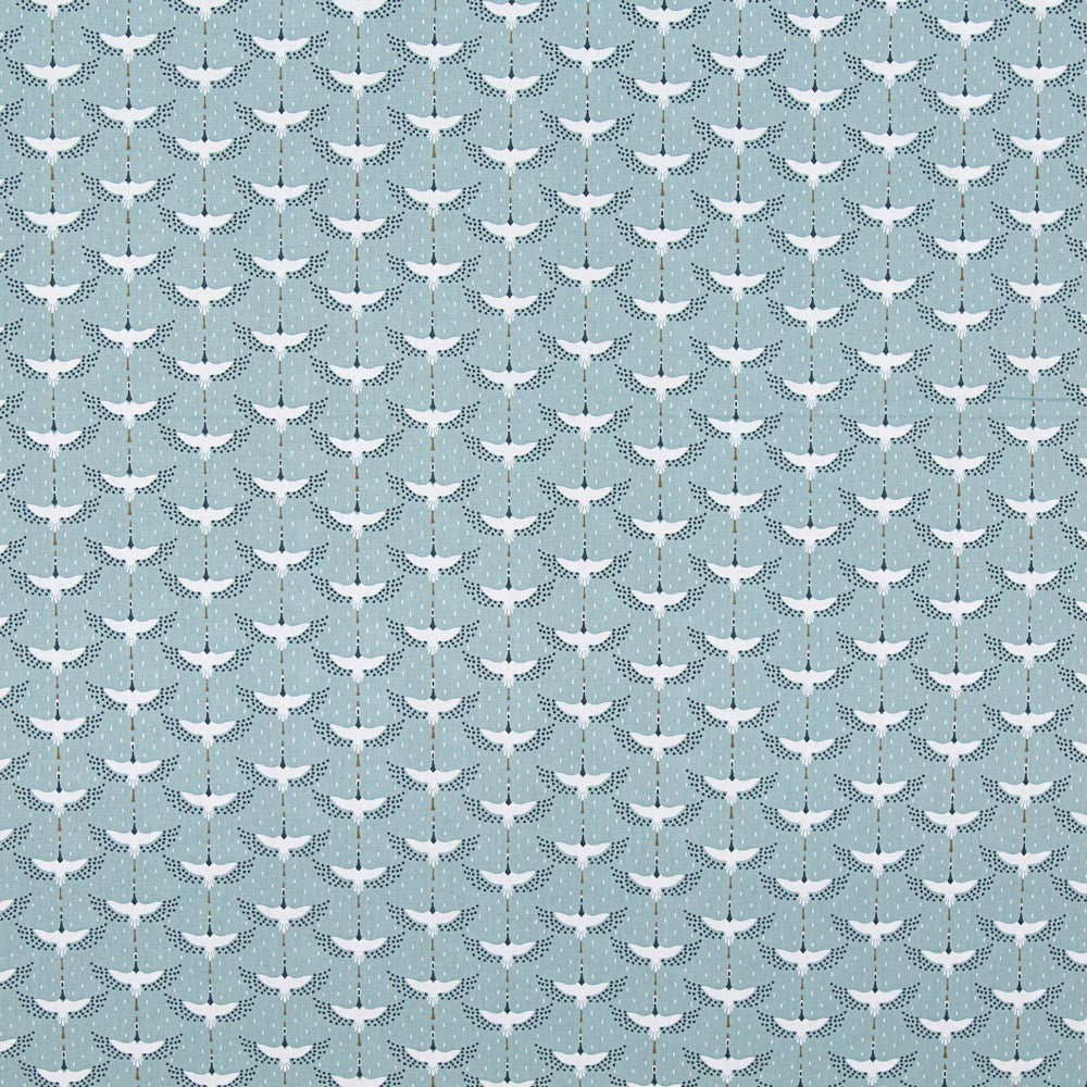 Poplin Patchwork Green Duck - Ribes y Casals