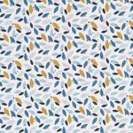 Patchwork Poplin Petals Turquoise - Ribes y Casals