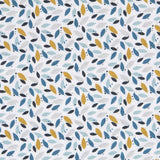 Patchwork Poplin Petals Turquoise - Ribes y Casals