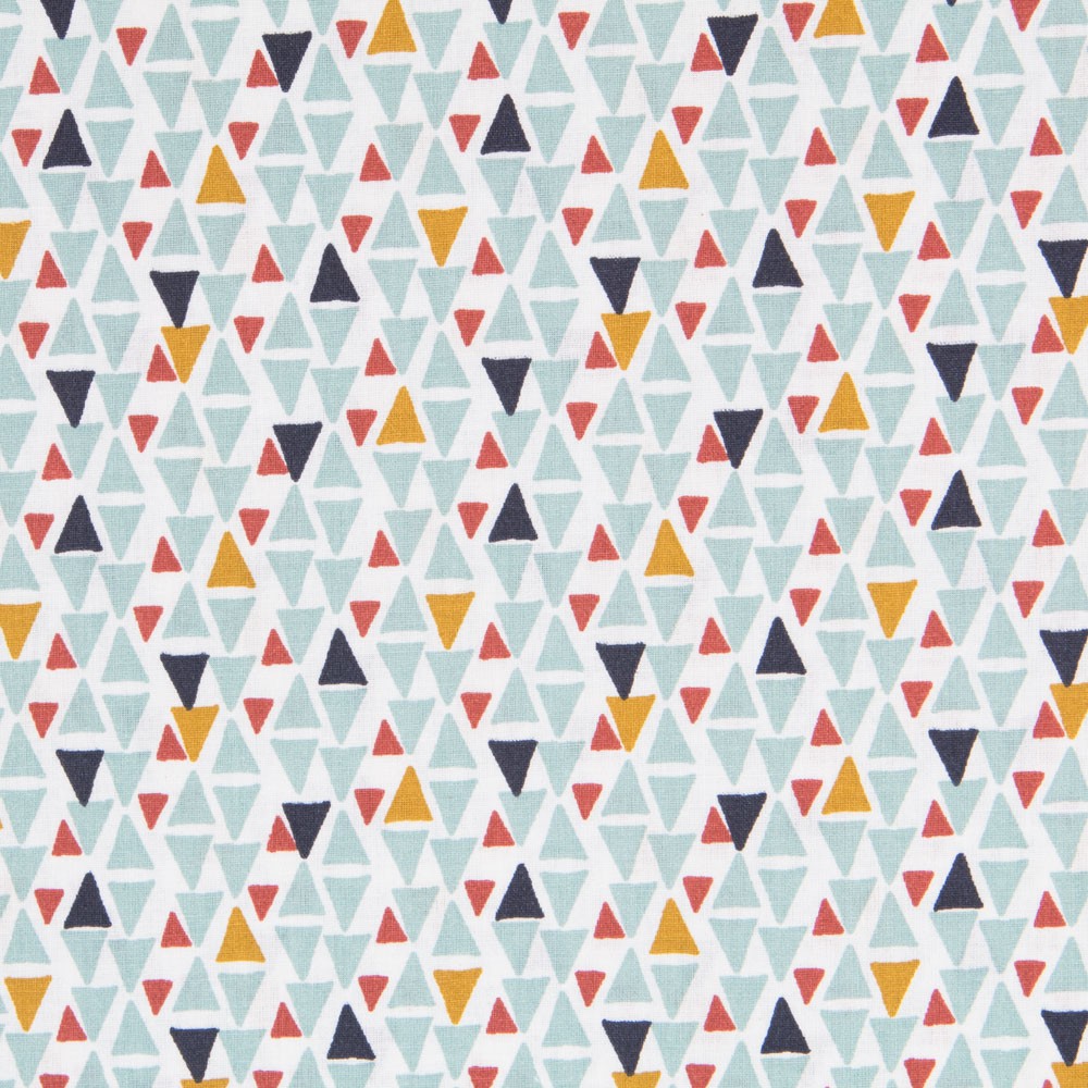 Triangles Patchwork Poplin - Ribes y Casals