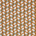 West Ocher Patchwork Poplin - Ribes y Casals