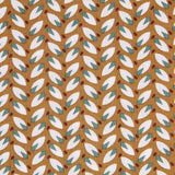 West Ocher Patchwork Poplin - Ribes y Casals