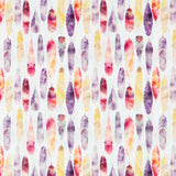 Poplin Cotton Feathers Blue - Ribes y Casals