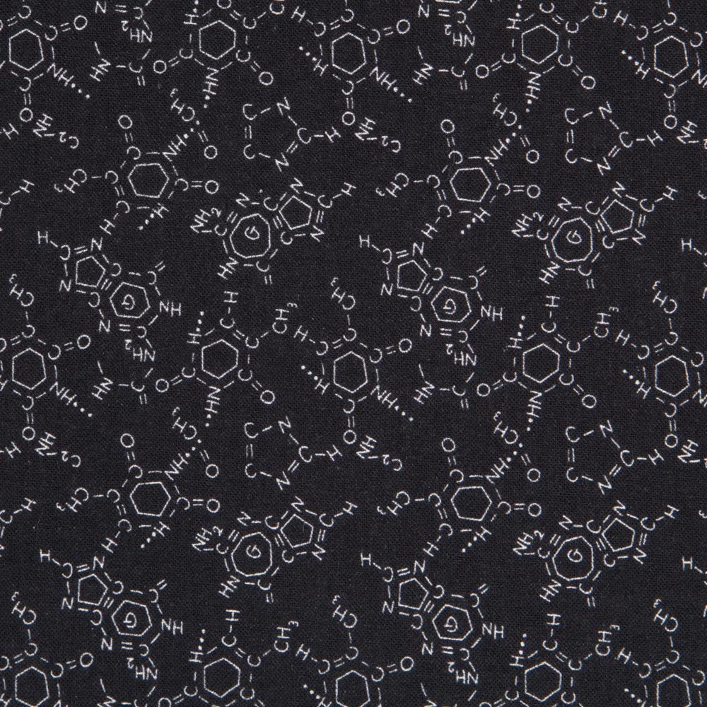 Black Scientific Poplin - Ribes y Casals