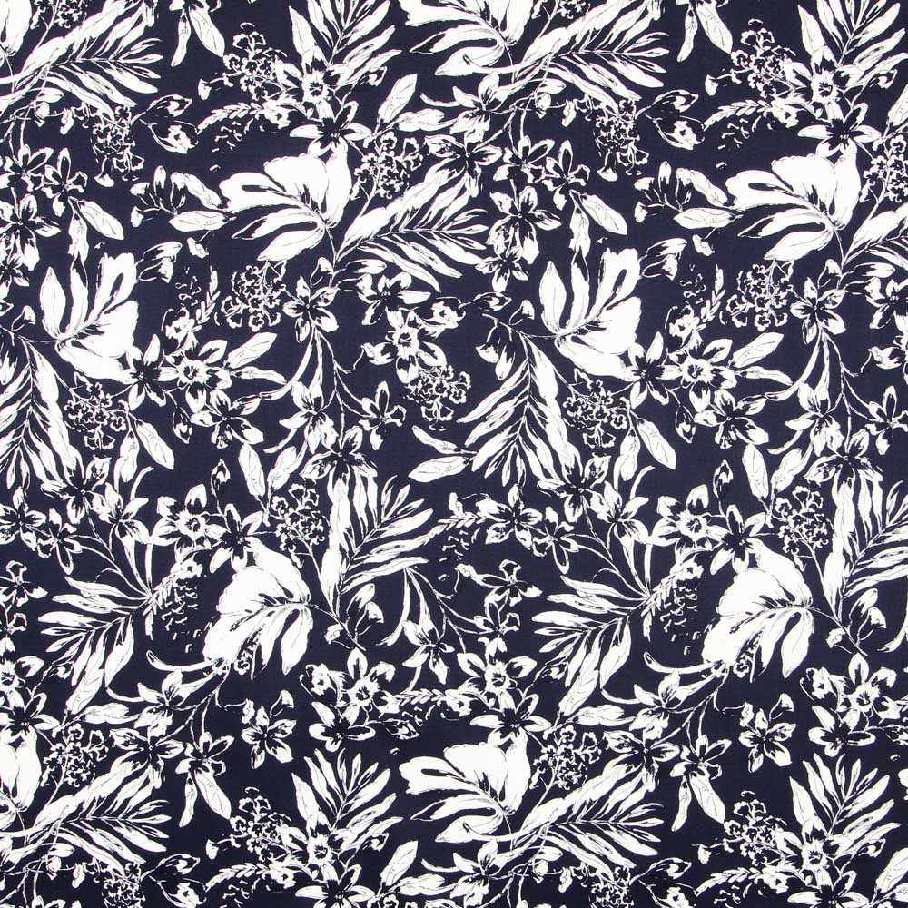 Floral Spandex Poplin - Ribes y Casals