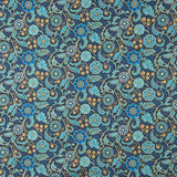 American Patchwork Turquoise Flowers - Ribes y Casals