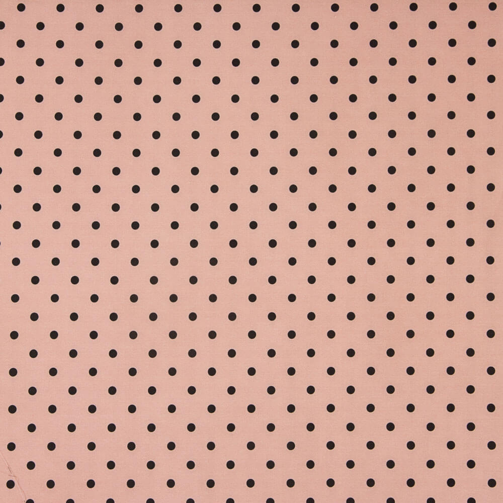 Flamenca Printed Pointed Poplin Dots 7mm Nude - Ribes y Casals