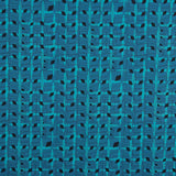 Cotton Poplin Canard Blue Geo - Ribes y Casals