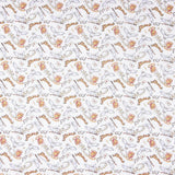 Cotton Poplin White Griffindor - Ribes y Casals