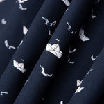 Sailor Boats Cotton Poplin Fabric - Ribes y Casals