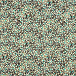 Oeko-Tex® Cotton Poplin Flowers Shang Green - Ribes y Casals
