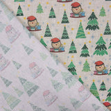 Green Cagatió Christmas Poplin - Ribes y Casals