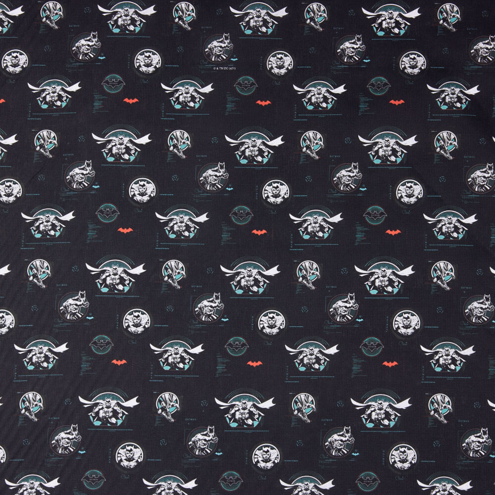 Cotton Poplin Batman Night - Ribes y Casals