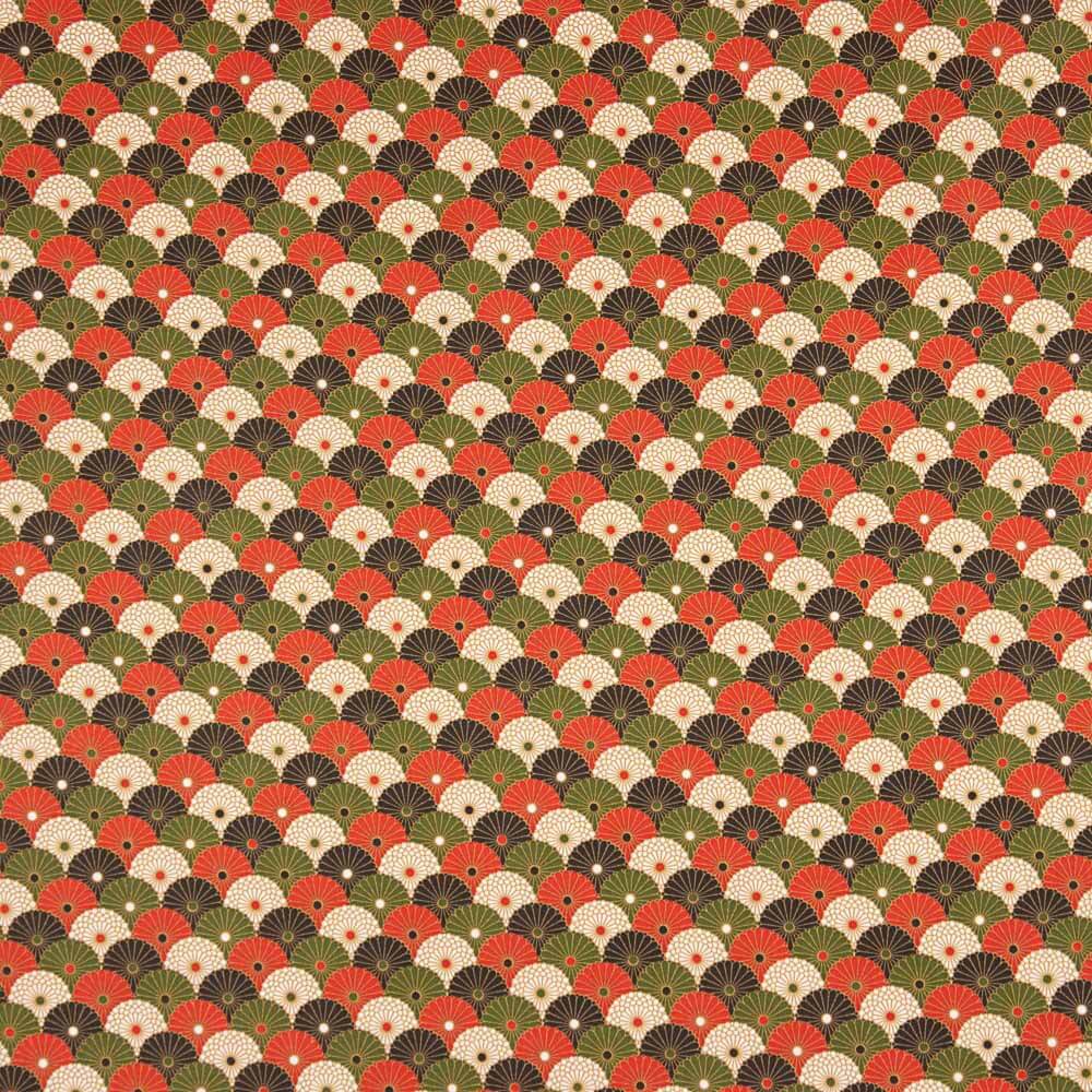 Oeko-Tex® Cotton Poplin Paipai Red Bandana - Ribes y Casals