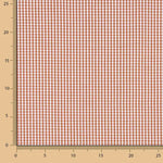 Mini Clay Check Cotton Poplin - Ribes y Casals