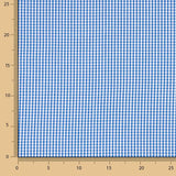 Mini Blue Check Cotton Poplin - Ribes y Casals