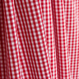 Mini Red Check Cotton Poplin - Ribes y Casals