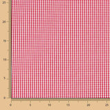Mini Red Check Cotton Poplin - Ribes y Casals