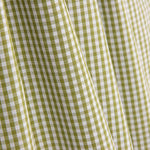 Mini Olive Green Checked Cotton Poplin - Ribes y Casals