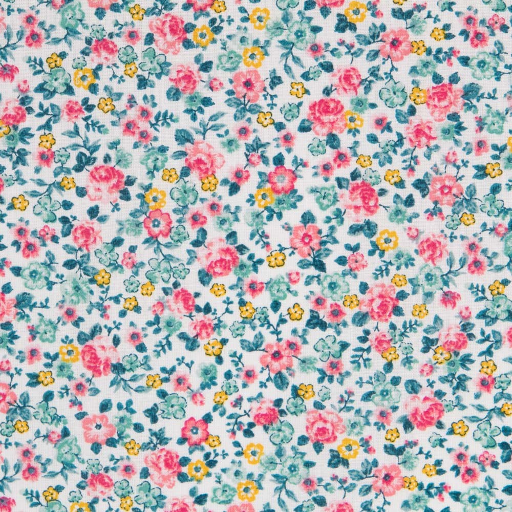 Cotton Poplin  Small Flower - Ribes y Casals