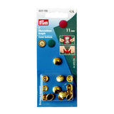 Prym Cover Buttons 323150 Gold 11 mm – Pack of 7 - Ribes y Casals