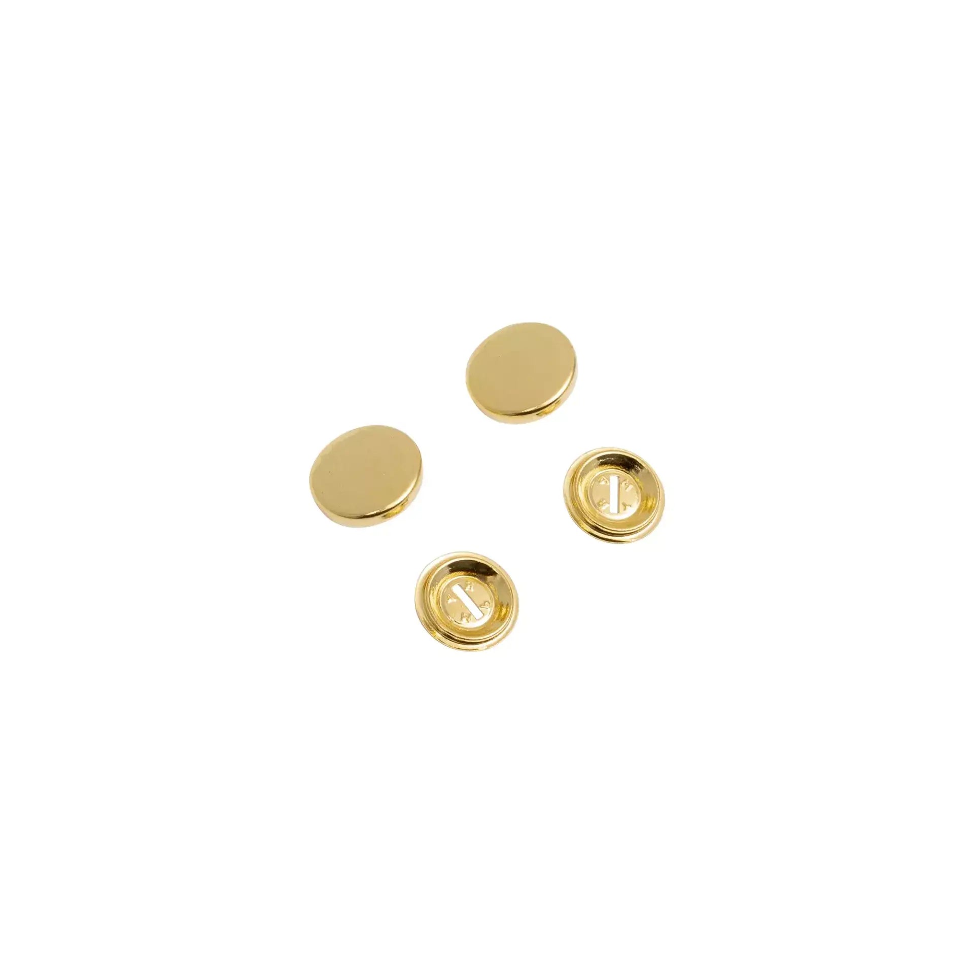 Prym Cover Buttons 323151 Gold 15 mm – Pack of 6 - Ribes y Casals