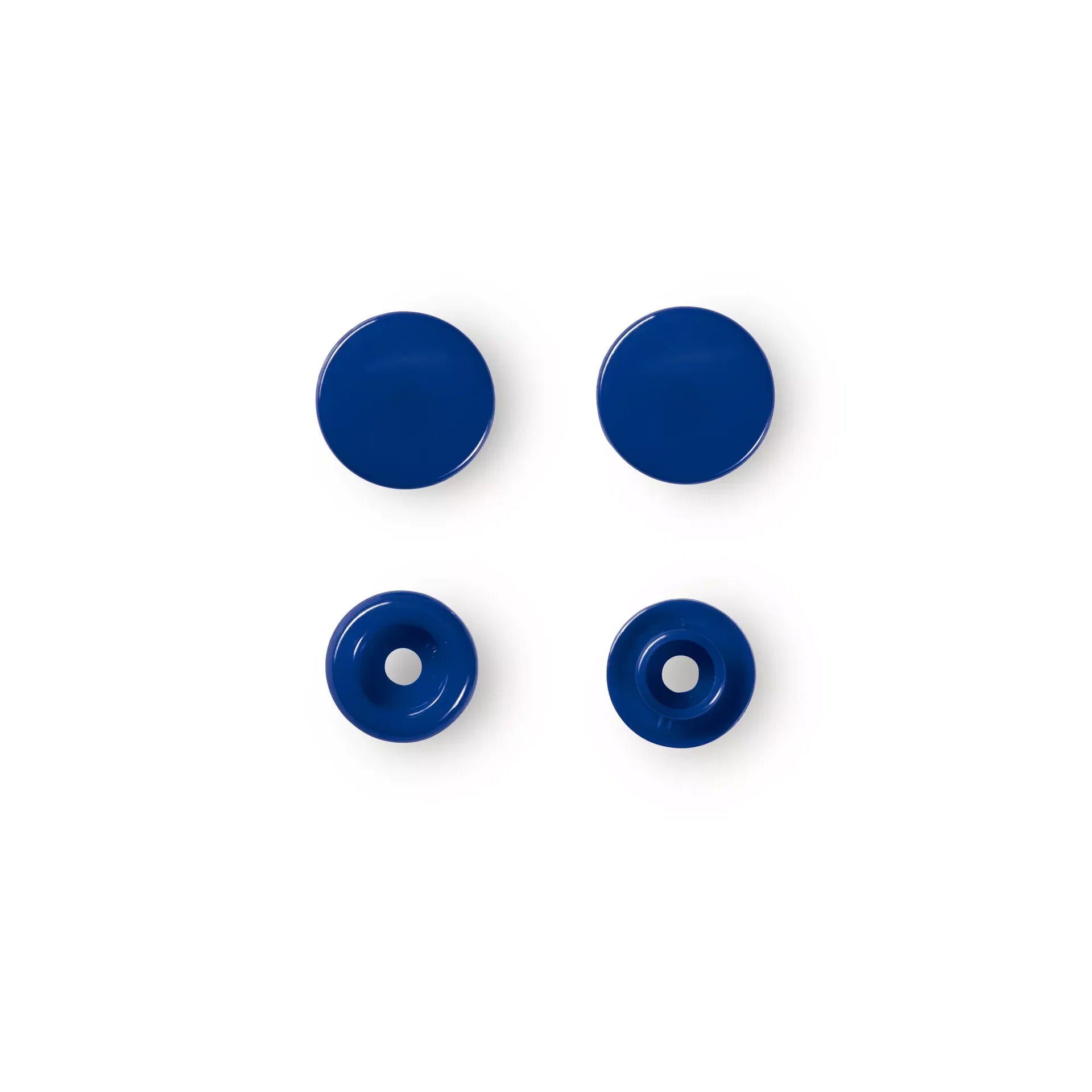 Prym Color Snaps 12.4 mm Royal Blue Press-Fastener Buttons - Ribes y Casals