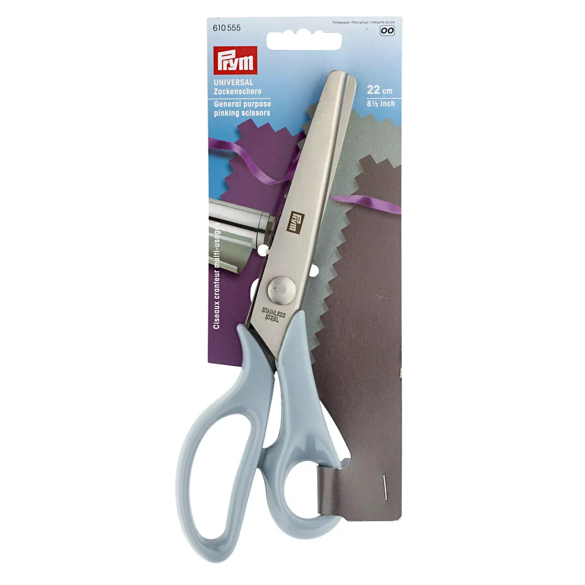 Prym 22 cm Universal Pinking Scissors - Ribes y Casals