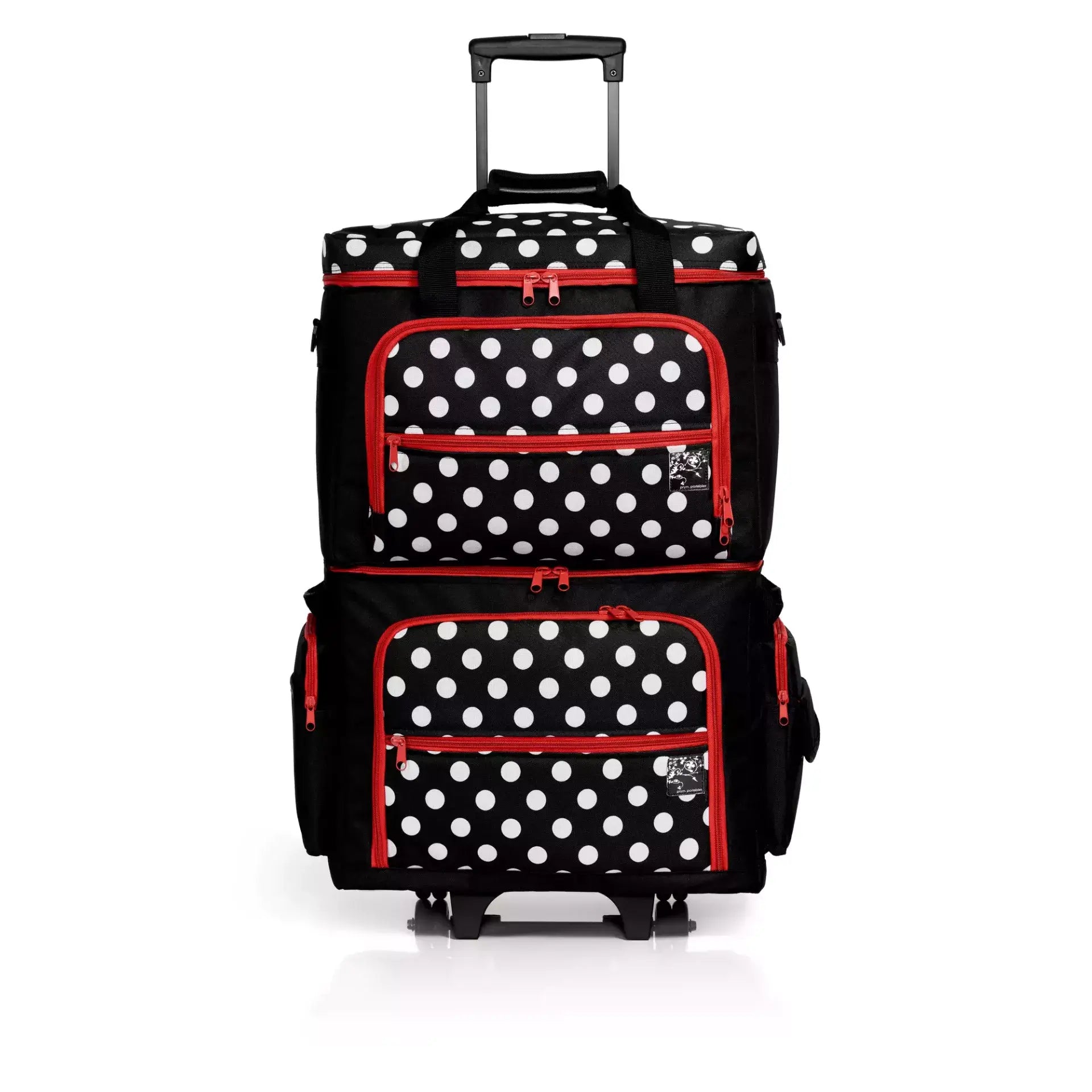 Black Polka Dots Sewing Machine Trolley - Ribes y Casals