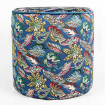 Tropic Decorative Ottoman Stool Blue 40x43cm - Ribes y Casals