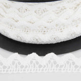 White Cotton Lace 10mm - Ribes y Casals